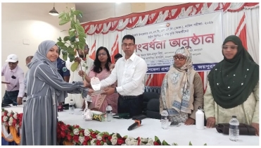 পাঁচবিবিতে জিপিএ-৫ প্রাপ্ত ৯৯ কৃতি শিক্ষার্থীকে সংবর্ধনা